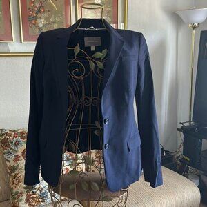 Banana republic Women's blue  blazer size 4